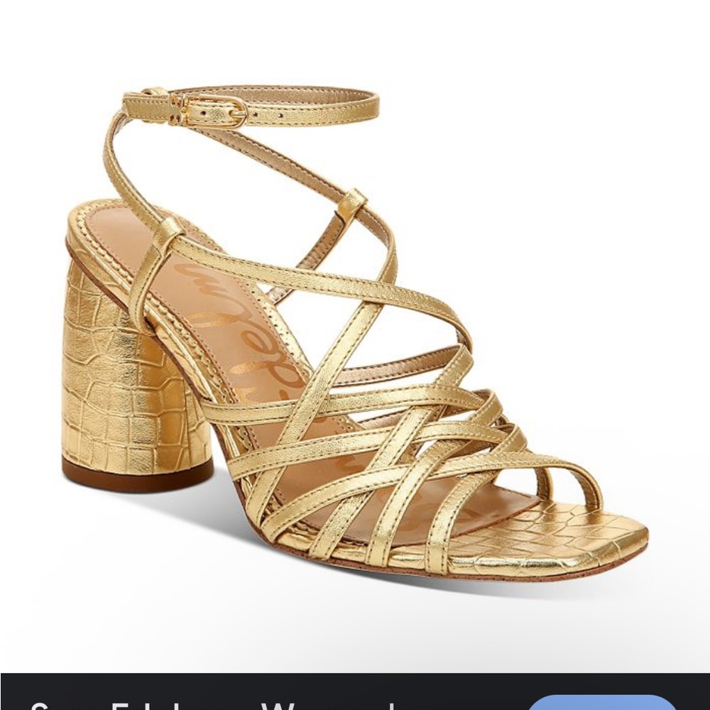 Sam Edelman DAFFODIL HEEL SANDAL, 6